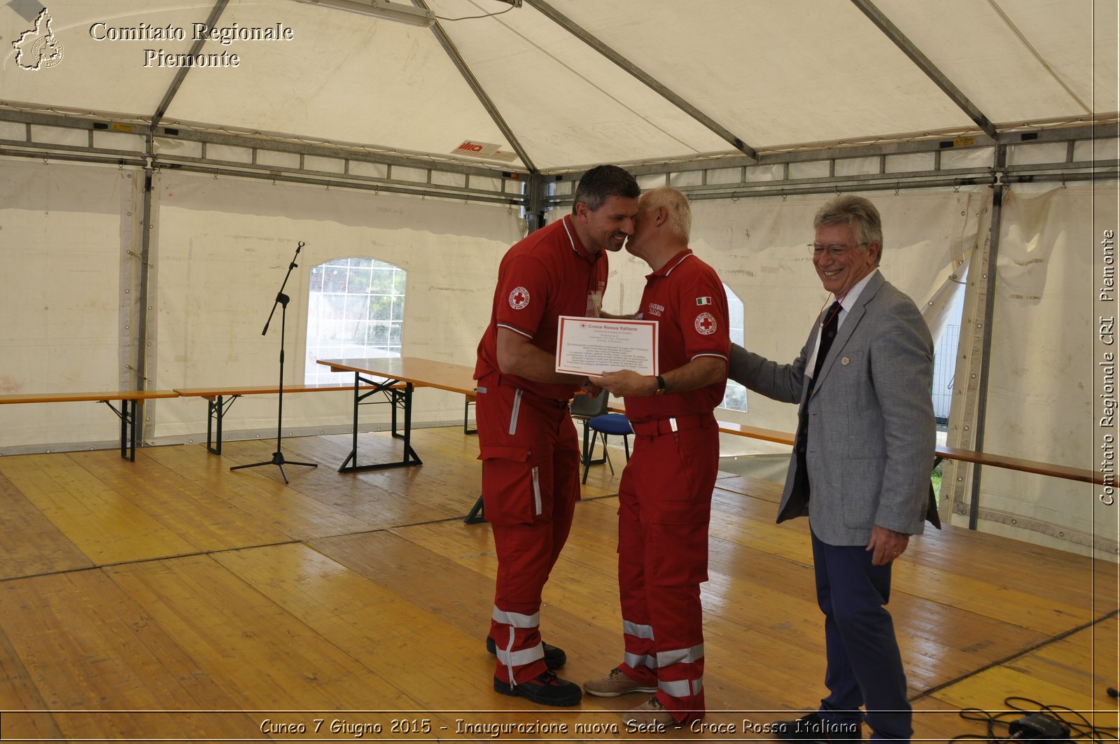 Cuneo 7 Giugno 2015 - Inaugurazione nuova Sede - Croce Rossa Italiana- Comitato Regionale del Piemonte