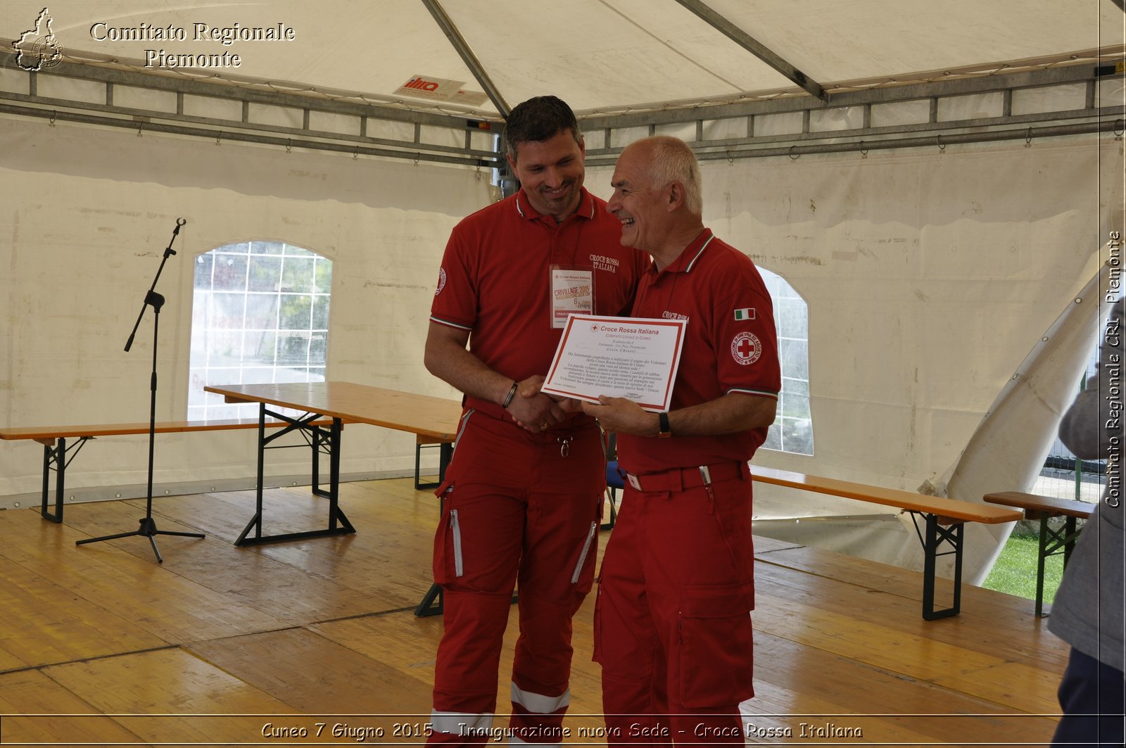 Cuneo 7 Giugno 2015 - Inaugurazione nuova Sede - Croce Rossa Italiana- Comitato Regionale del Piemonte