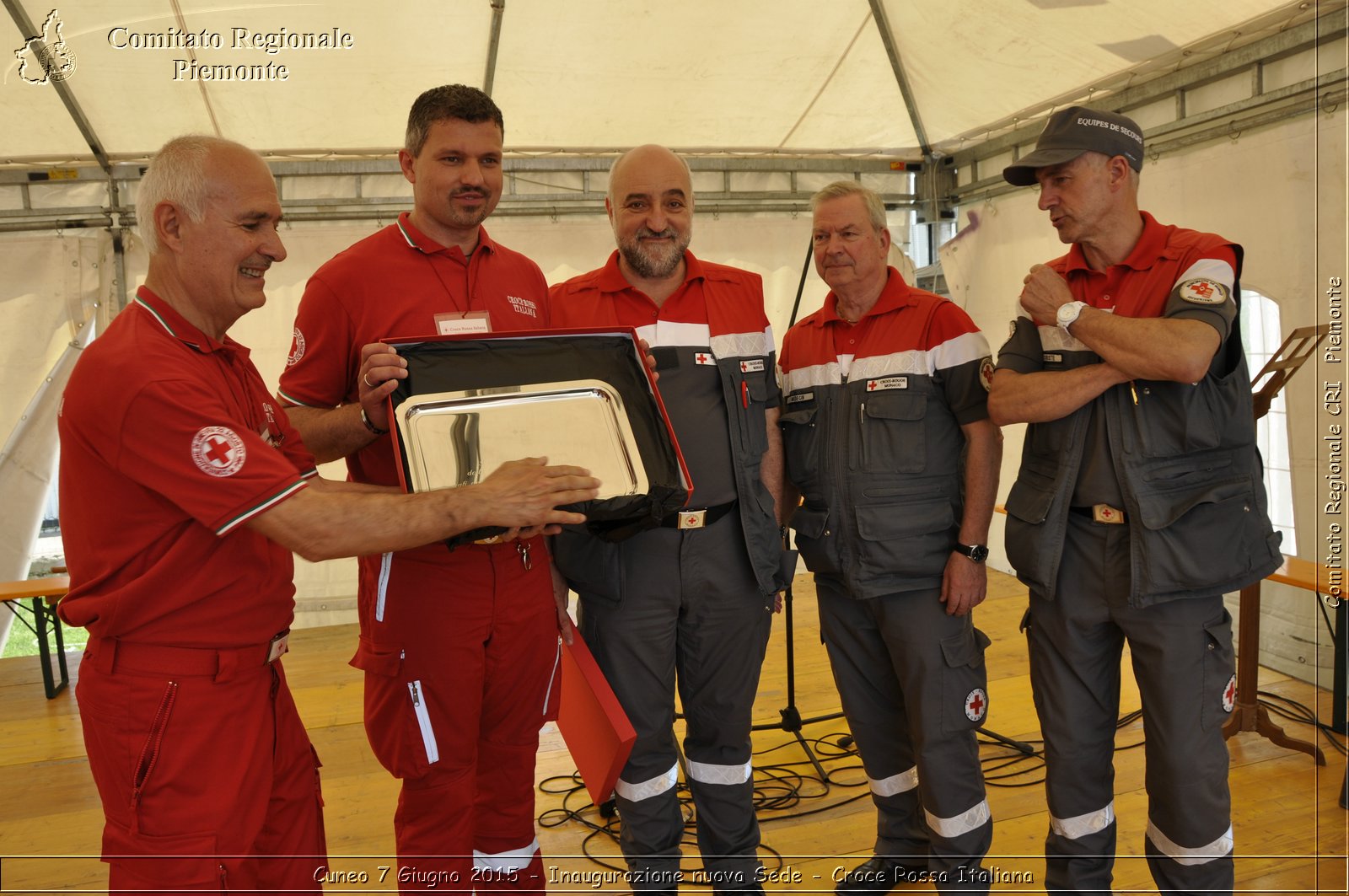 Cuneo 7 Giugno 2015 - Inaugurazione nuova Sede - Croce Rossa Italiana- Comitato Regionale del Piemonte