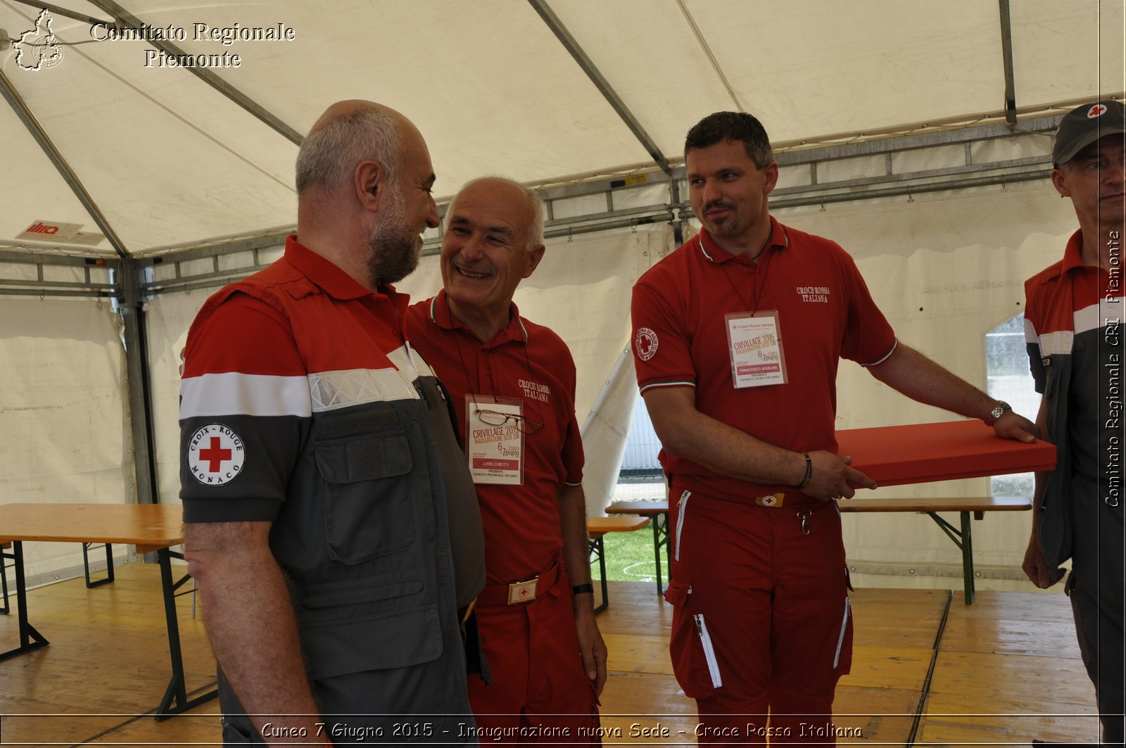 Cuneo 7 Giugno 2015 - Inaugurazione nuova Sede - Croce Rossa Italiana- Comitato Regionale del Piemonte