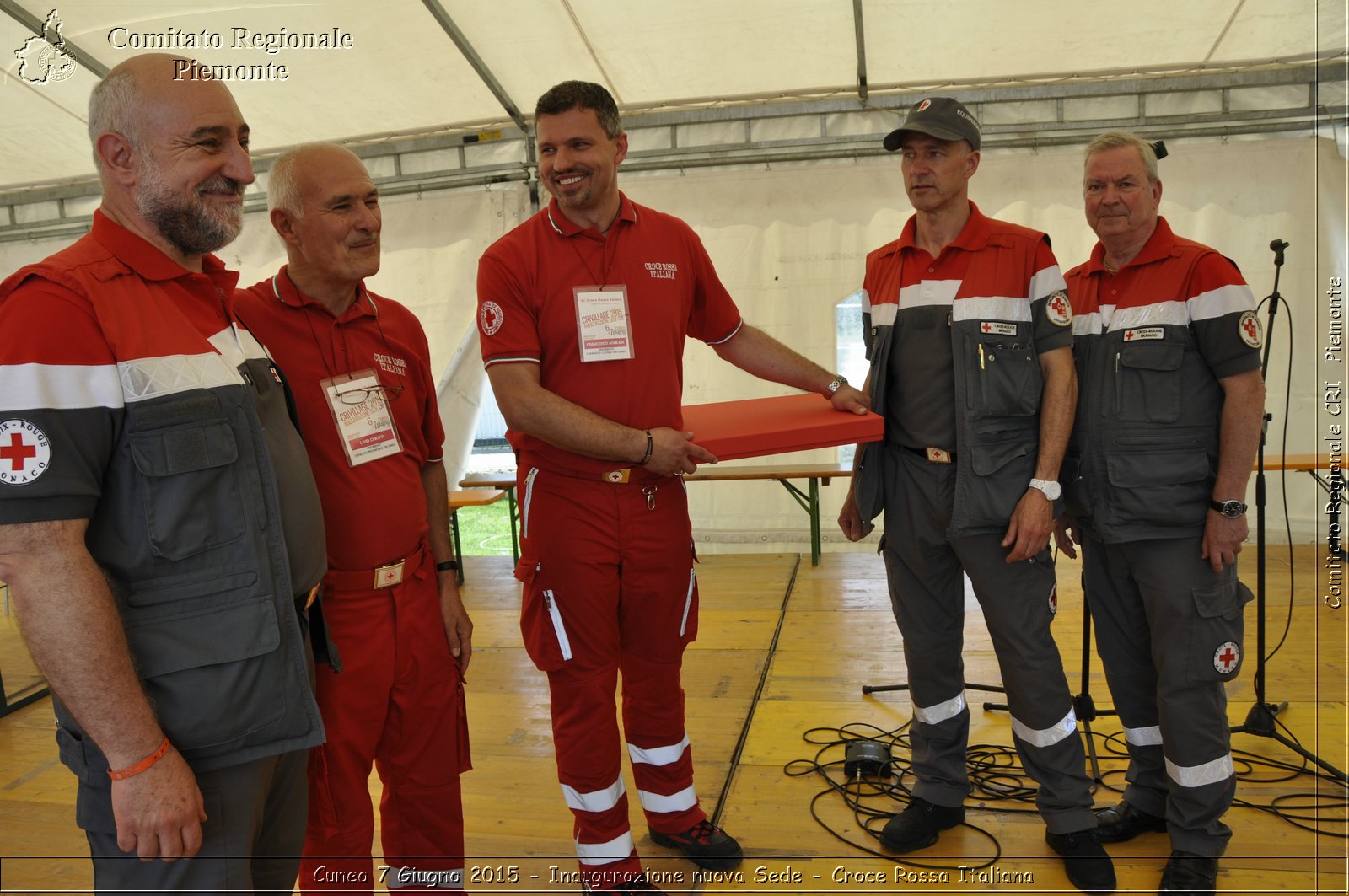 Cuneo 7 Giugno 2015 - Inaugurazione nuova Sede - Croce Rossa Italiana- Comitato Regionale del Piemonte