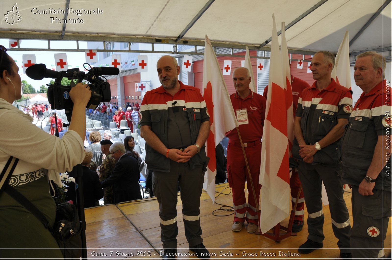 Cuneo 7 Giugno 2015 - Inaugurazione nuova Sede - Croce Rossa Italiana- Comitato Regionale del Piemonte