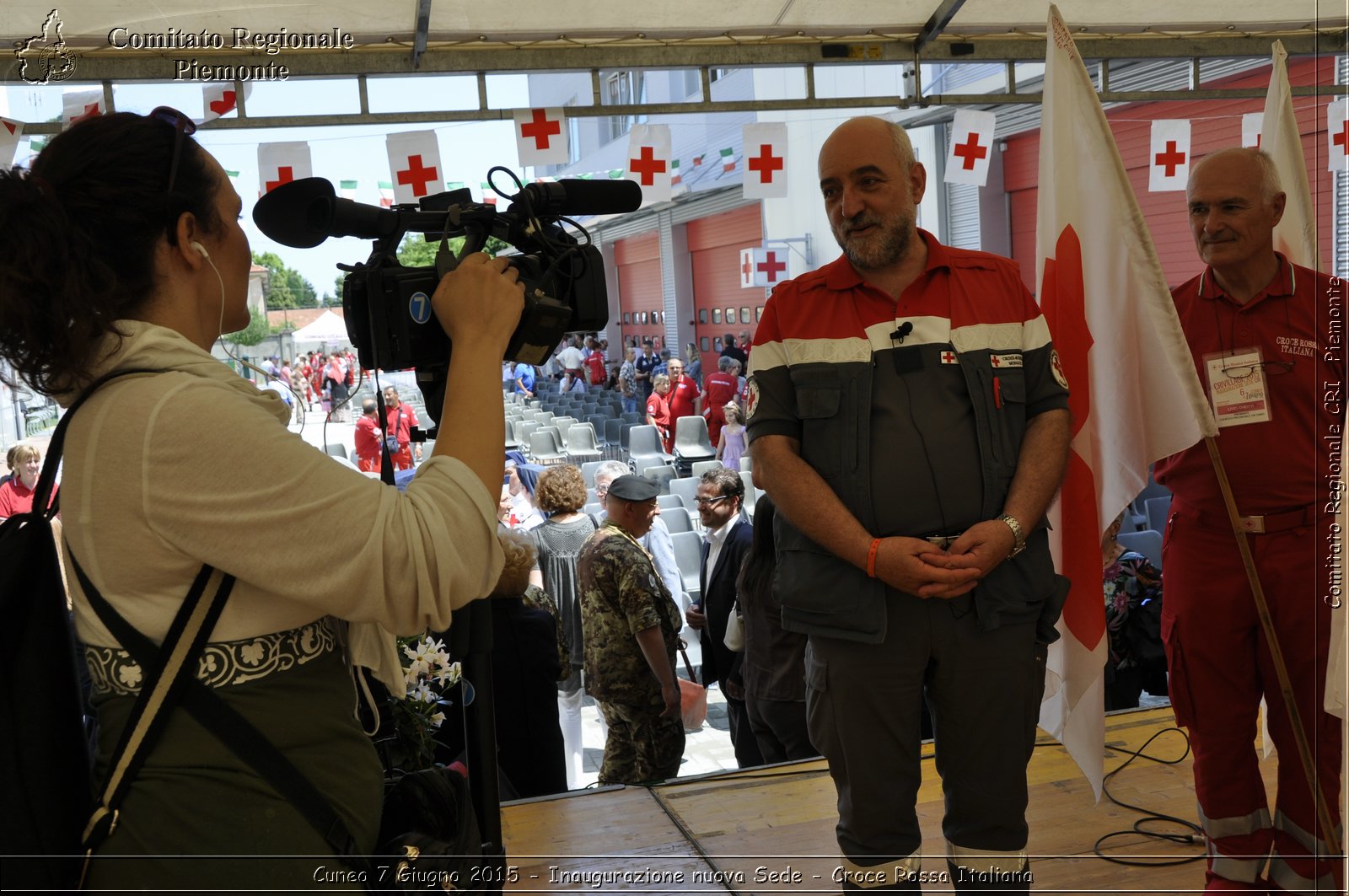 Cuneo 7 Giugno 2015 - Inaugurazione nuova Sede - Croce Rossa Italiana- Comitato Regionale del Piemonte