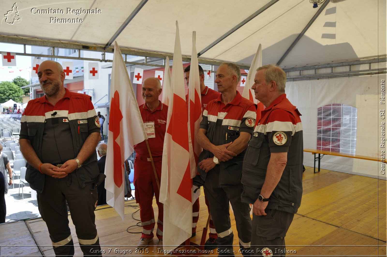 Cuneo 7 Giugno 2015 - Inaugurazione nuova Sede - Croce Rossa Italiana- Comitato Regionale del Piemonte