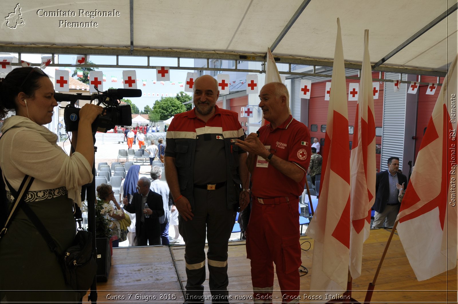 Cuneo 7 Giugno 2015 - Inaugurazione nuova Sede - Croce Rossa Italiana- Comitato Regionale del Piemonte