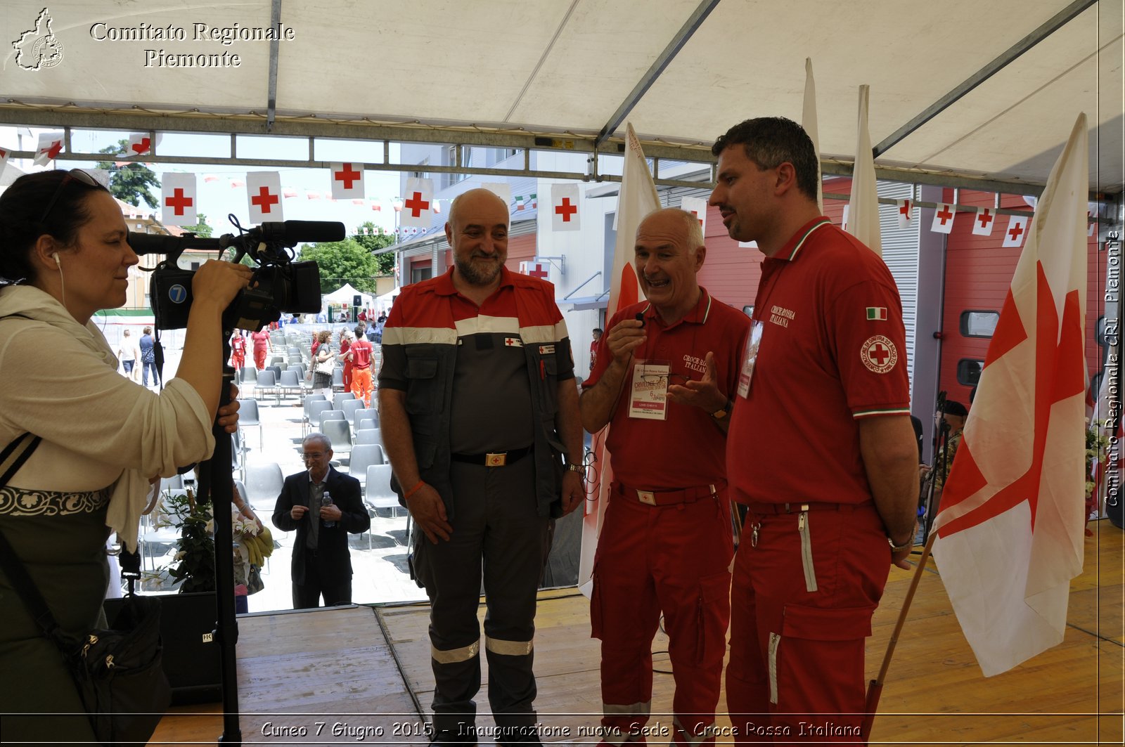 Cuneo 7 Giugno 2015 - Inaugurazione nuova Sede - Croce Rossa Italiana- Comitato Regionale del Piemonte