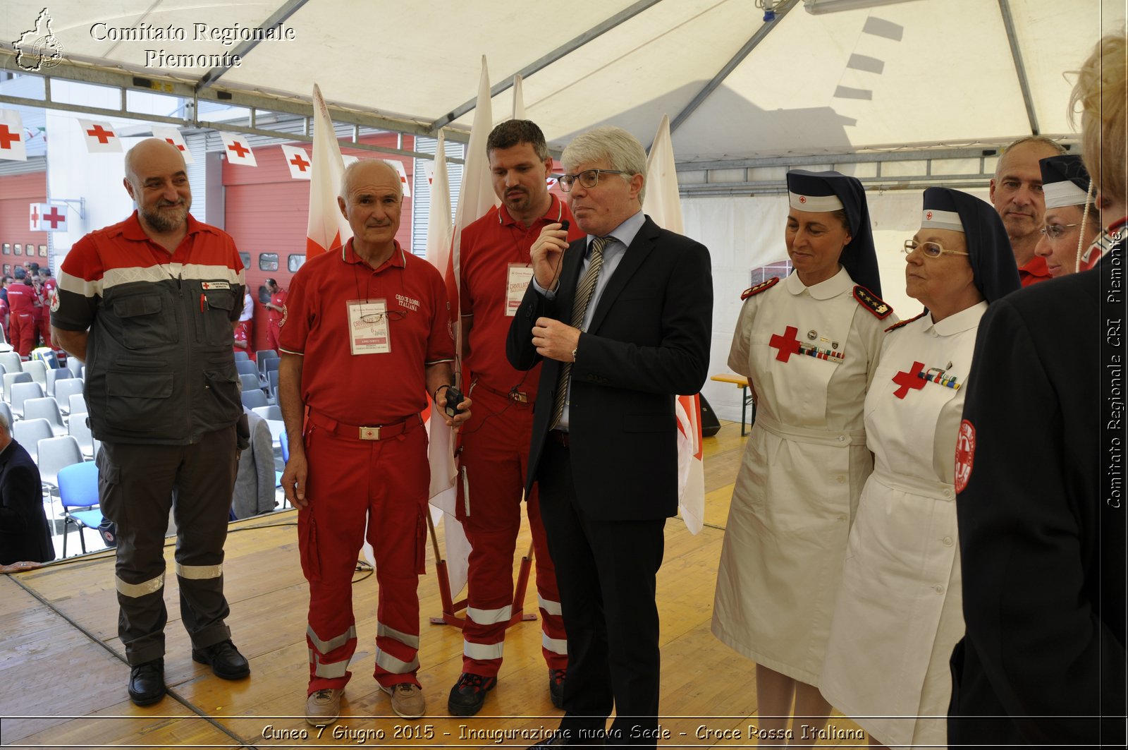 Cuneo 7 Giugno 2015 - Inaugurazione nuova Sede - Croce Rossa Italiana- Comitato Regionale del Piemonte