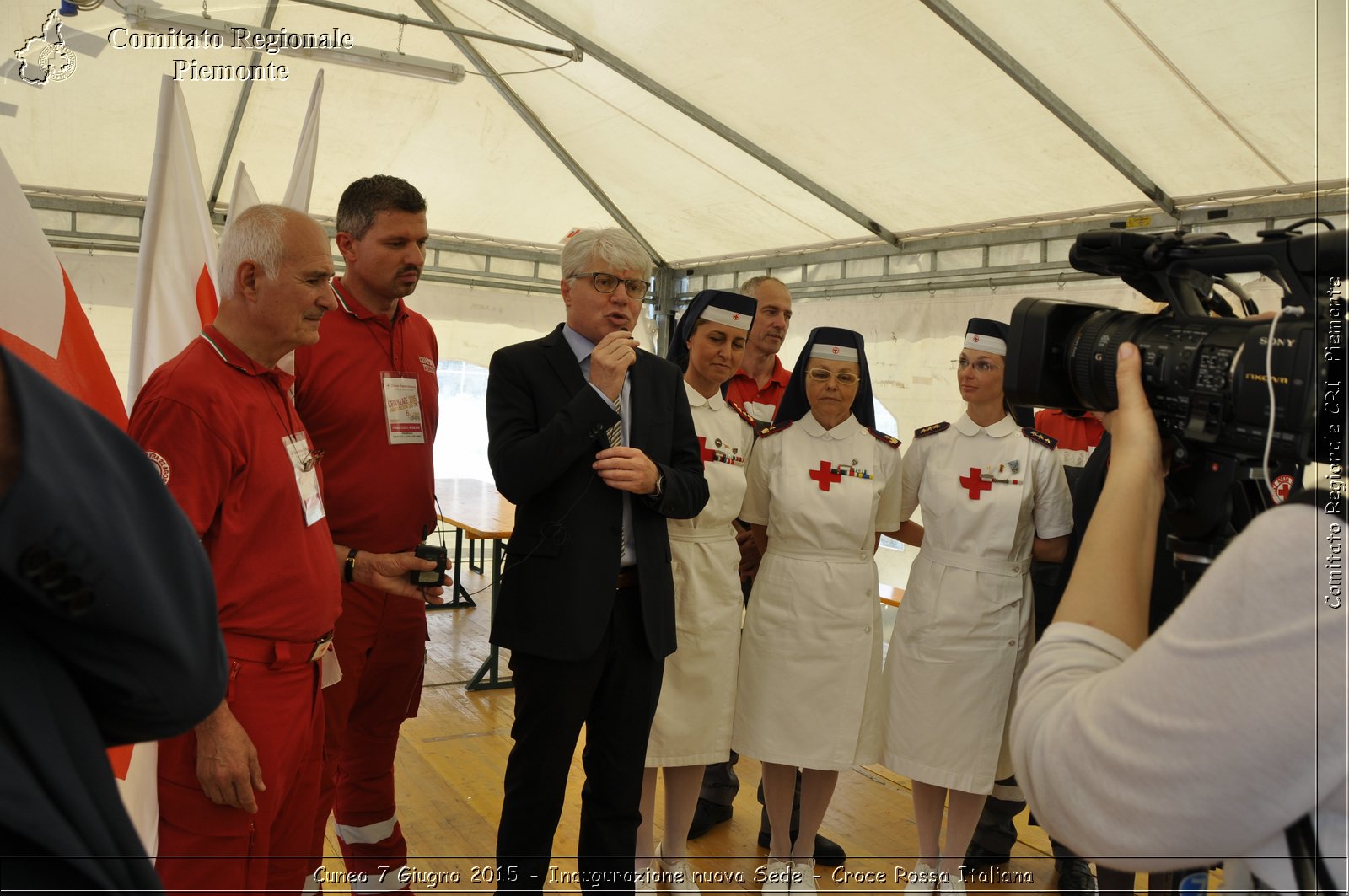 Cuneo 7 Giugno 2015 - Inaugurazione nuova Sede - Croce Rossa Italiana- Comitato Regionale del Piemonte