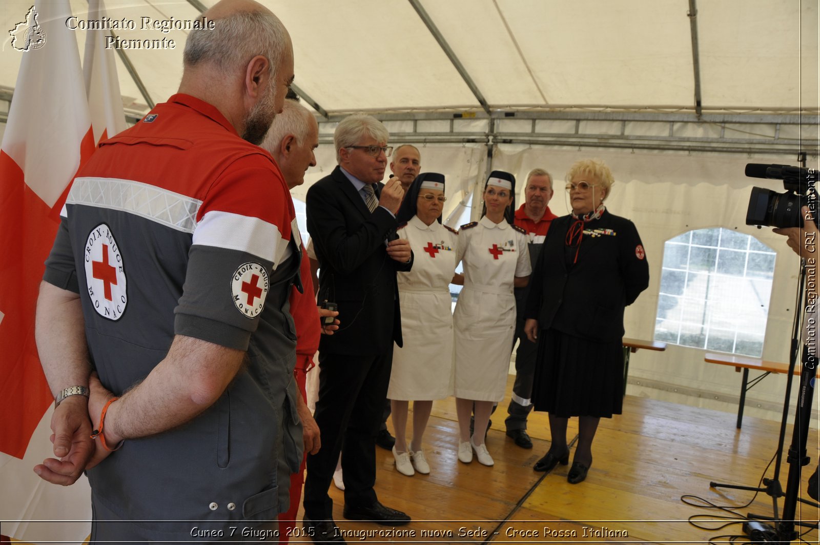 Cuneo 7 Giugno 2015 - Inaugurazione nuova Sede - Croce Rossa Italiana- Comitato Regionale del Piemonte