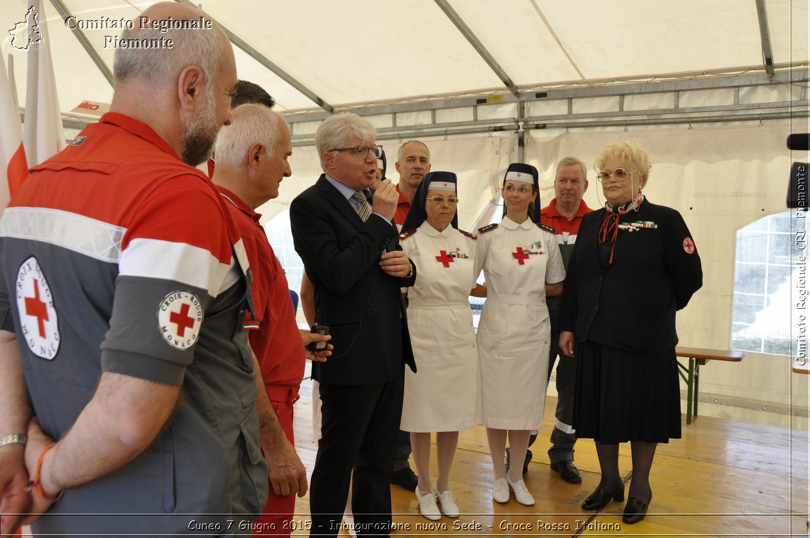 Cuneo 7 Giugno 2015 - Inaugurazione nuova Sede - Croce Rossa Italiana- Comitato Regionale del Piemonte