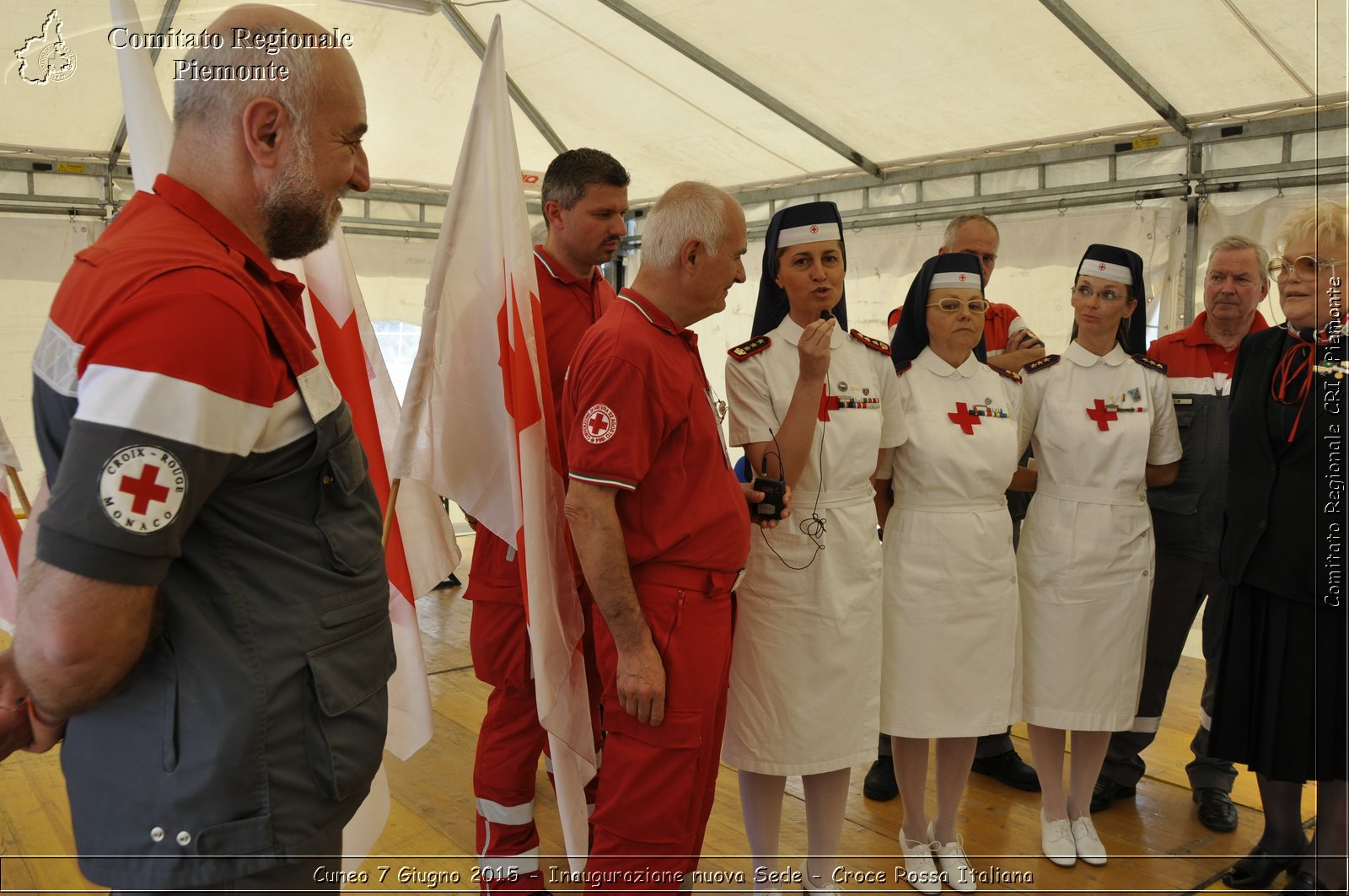 Cuneo 7 Giugno 2015 - Inaugurazione nuova Sede - Croce Rossa Italiana- Comitato Regionale del Piemonte