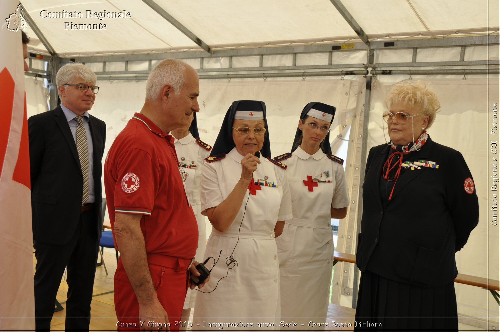 Cuneo 7 Giugno 2015 - Inaugurazione nuova Sede - Croce Rossa Italiana- Comitato Regionale del Piemonte