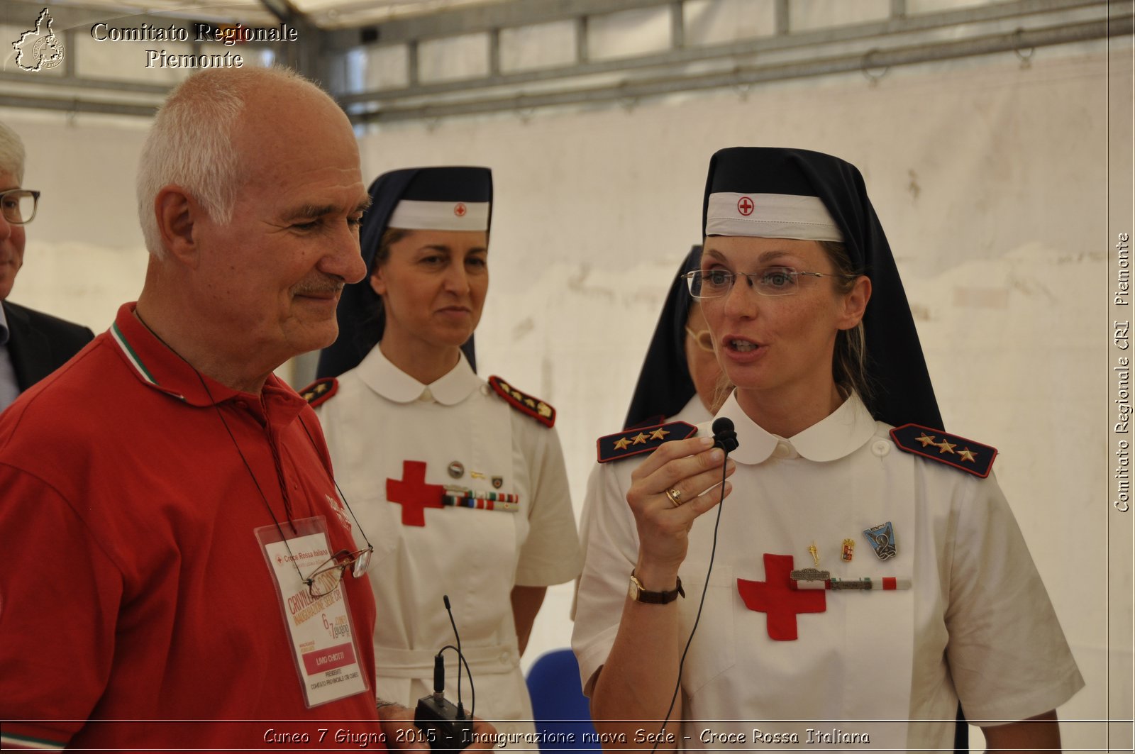 Cuneo 7 Giugno 2015 - Inaugurazione nuova Sede - Croce Rossa Italiana- Comitato Regionale del Piemonte