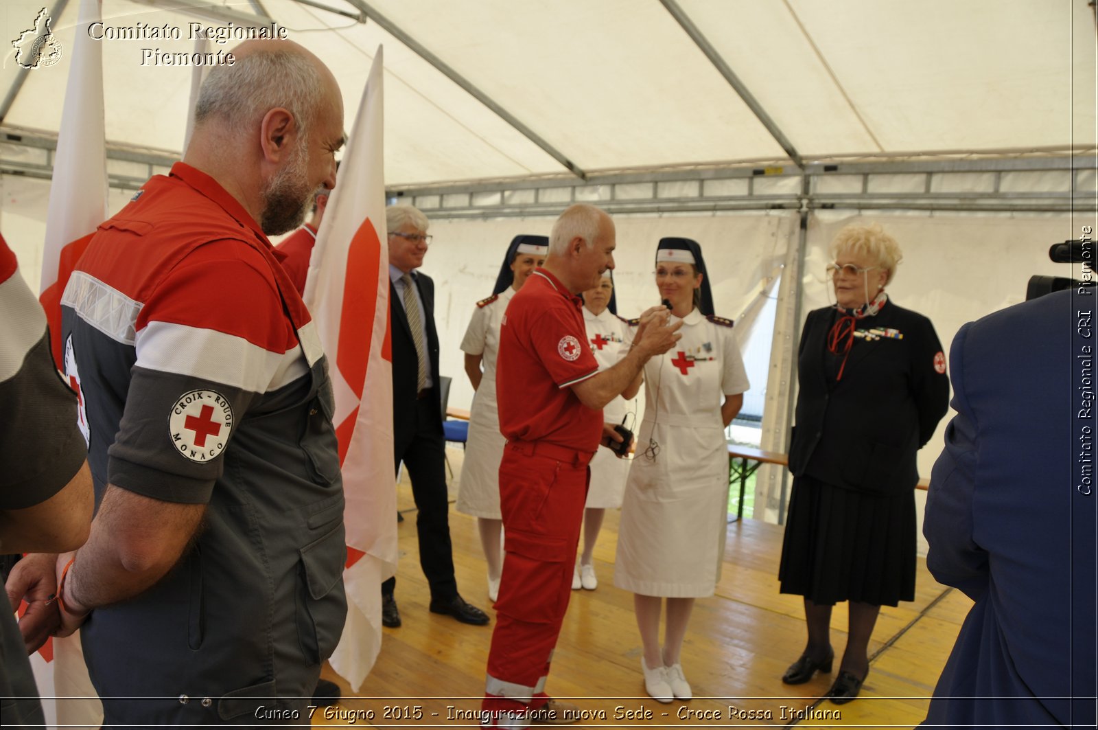 Cuneo 7 Giugno 2015 - Inaugurazione nuova Sede - Croce Rossa Italiana- Comitato Regionale del Piemonte