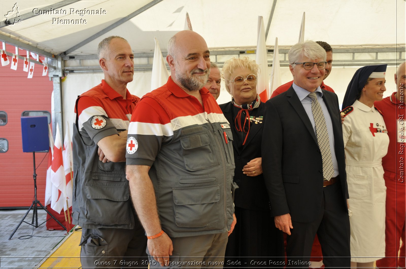 Cuneo 7 Giugno 2015 - Inaugurazione nuova Sede - Croce Rossa Italiana- Comitato Regionale del Piemonte