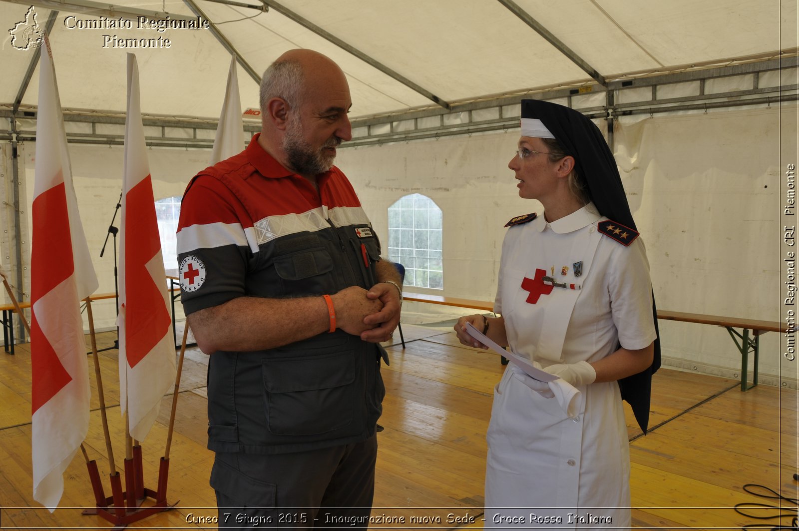 Cuneo 7 Giugno 2015 - Inaugurazione nuova Sede - Croce Rossa Italiana- Comitato Regionale del Piemonte