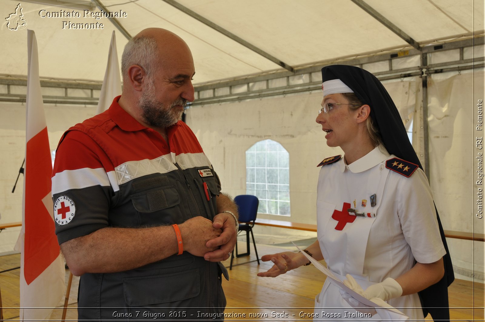 Cuneo 7 Giugno 2015 - Inaugurazione nuova Sede - Croce Rossa Italiana- Comitato Regionale del Piemonte