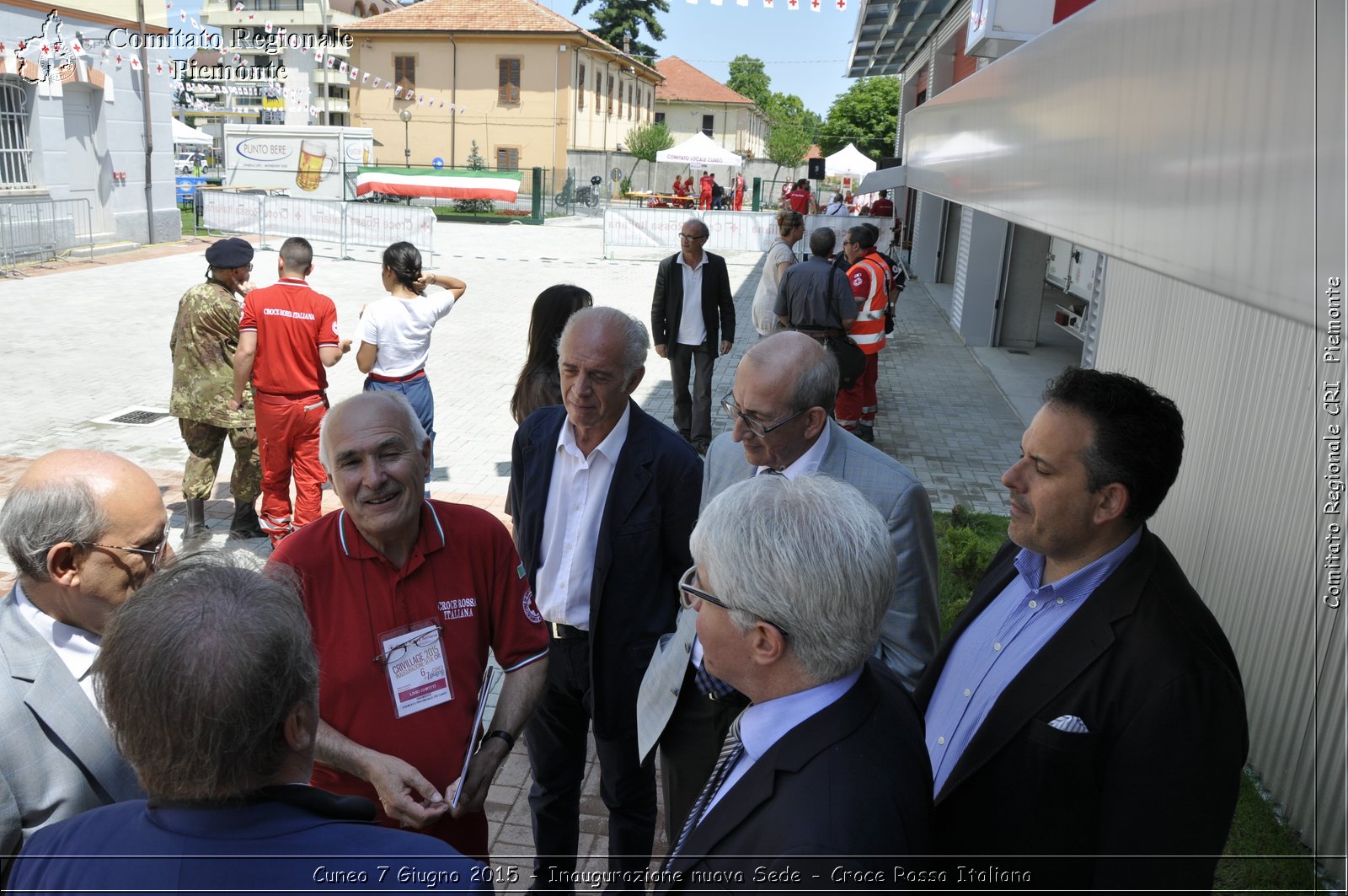 Cuneo 7 Giugno 2015 - Inaugurazione nuova Sede - Croce Rossa Italiana- Comitato Regionale del Piemonte