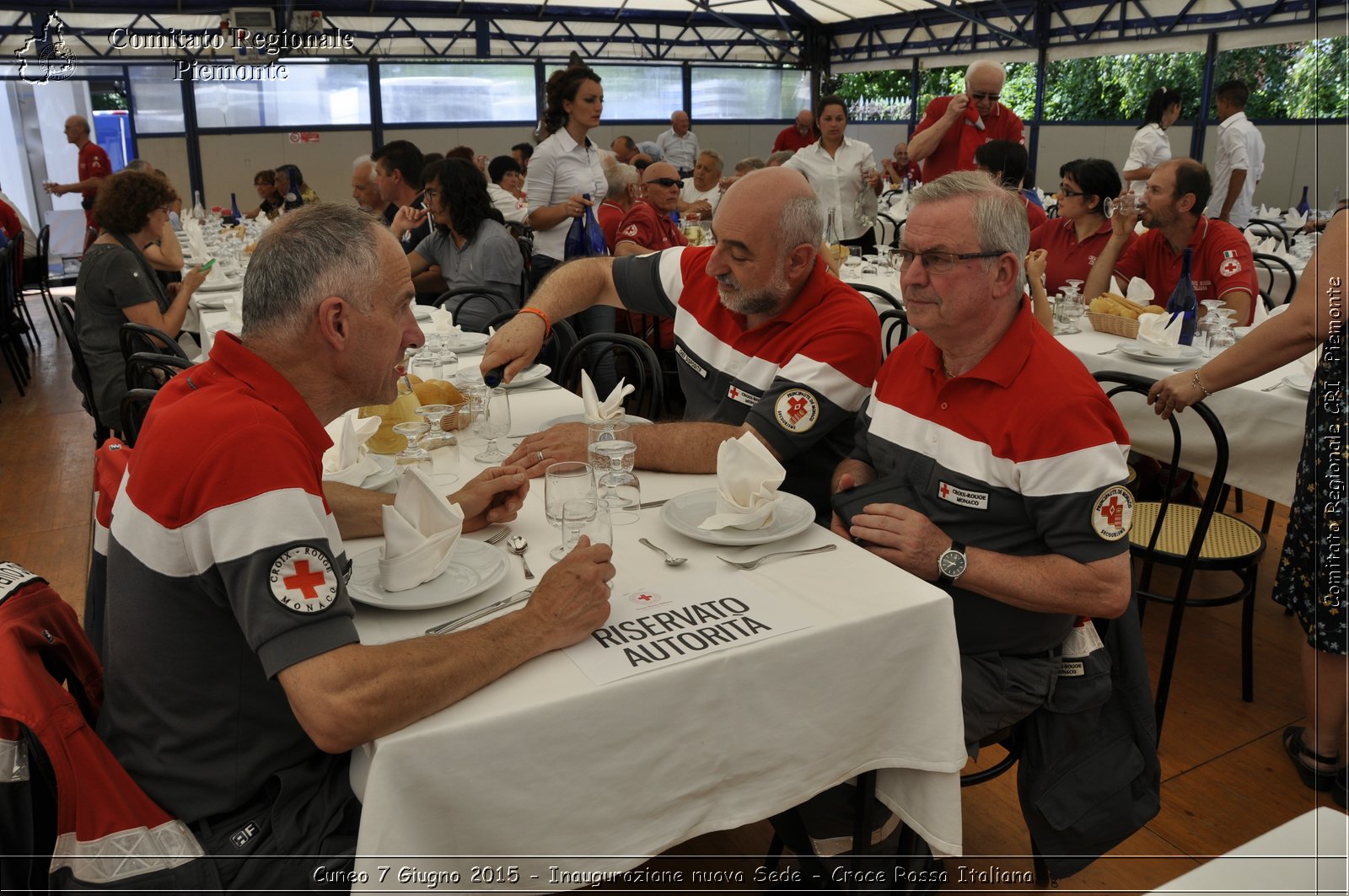 Cuneo 7 Giugno 2015 - Inaugurazione nuova Sede - Croce Rossa Italiana- Comitato Regionale del Piemonte