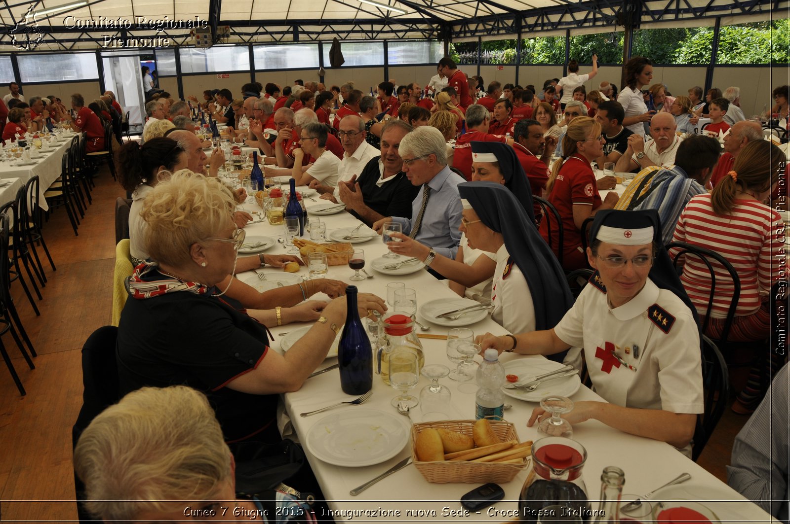 Cuneo 7 Giugno 2015 - Inaugurazione nuova Sede - Croce Rossa Italiana- Comitato Regionale del Piemonte