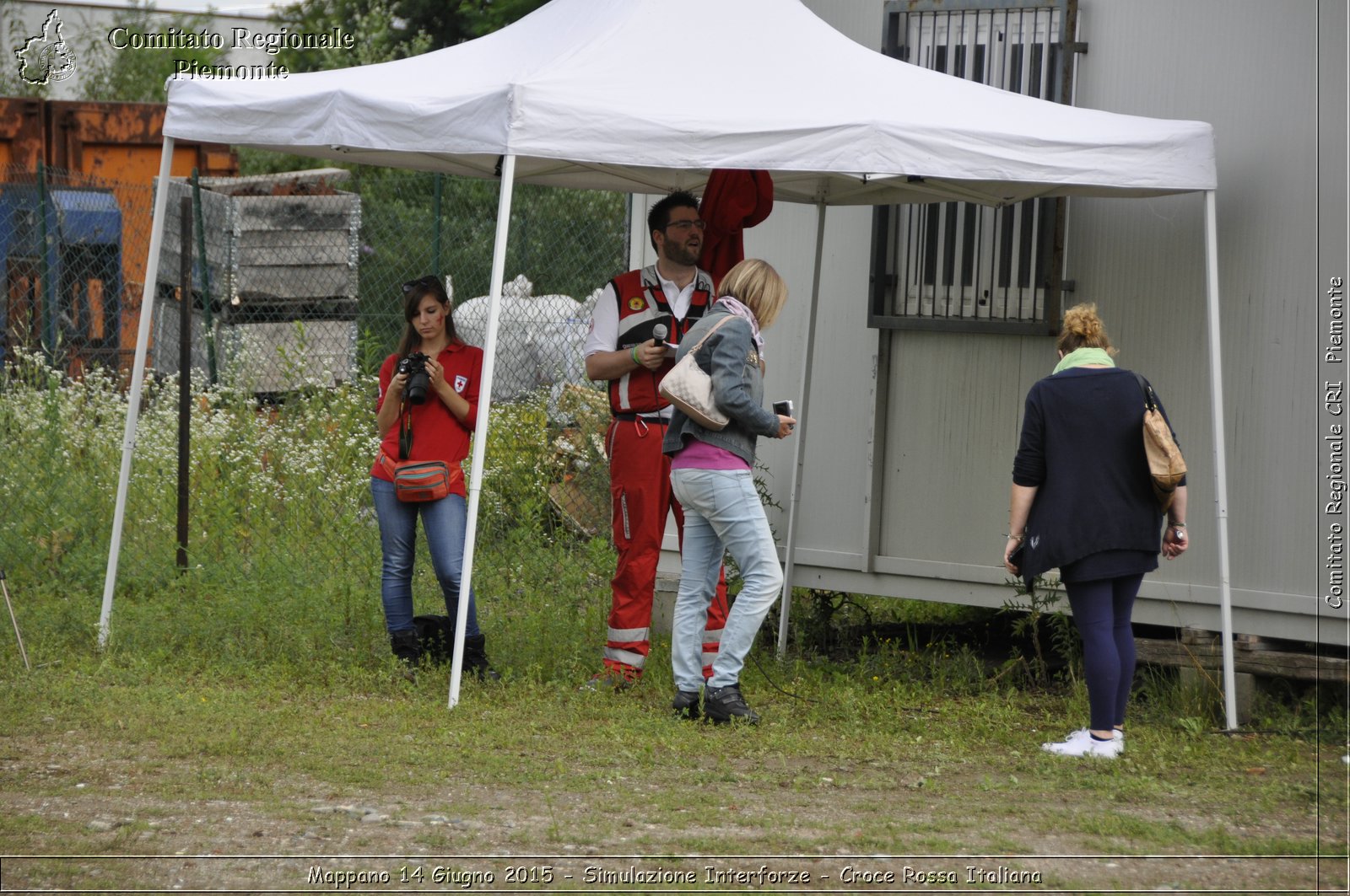 Mappano 14 Giugno 2015 - Simulazione Interforze - Croce Rossa Italiana- Comitato Regionale del Piemonte