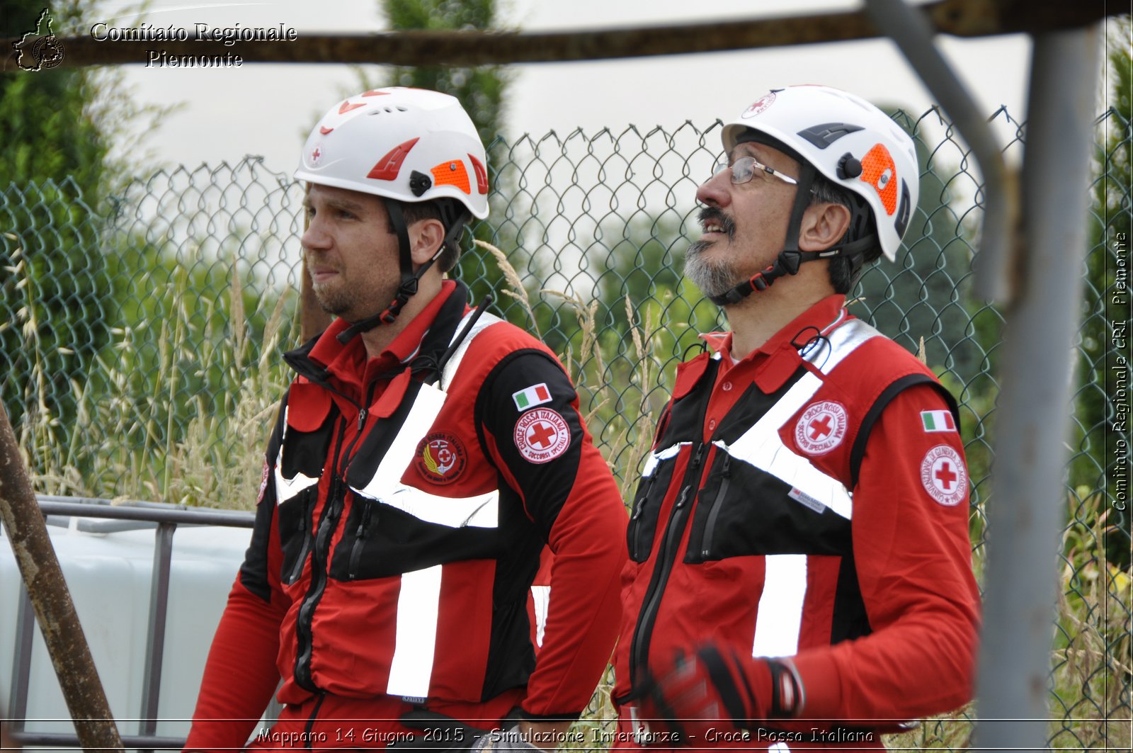 Mappano 14 Giugno 2015 - Simulazione Interforze - Croce Rossa Italiana- Comitato Regionale del Piemonte