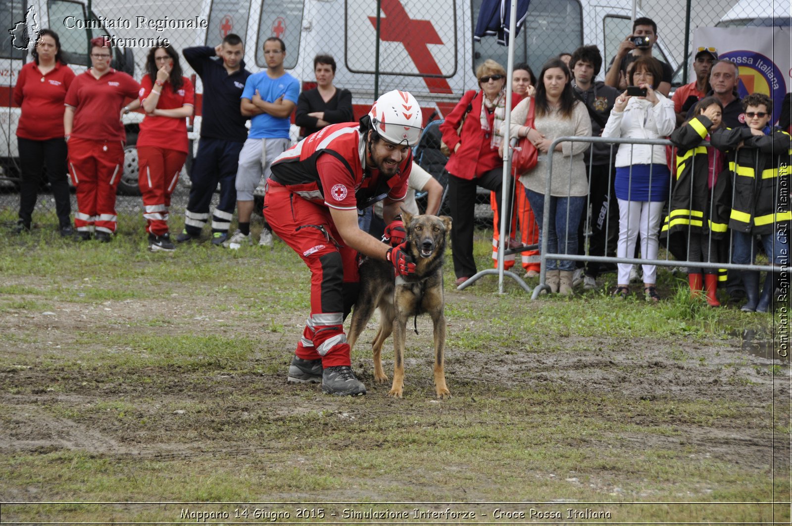 Mappano 14 Giugno 2015 - Simulazione Interforze - Croce Rossa Italiana- Comitato Regionale del Piemonte