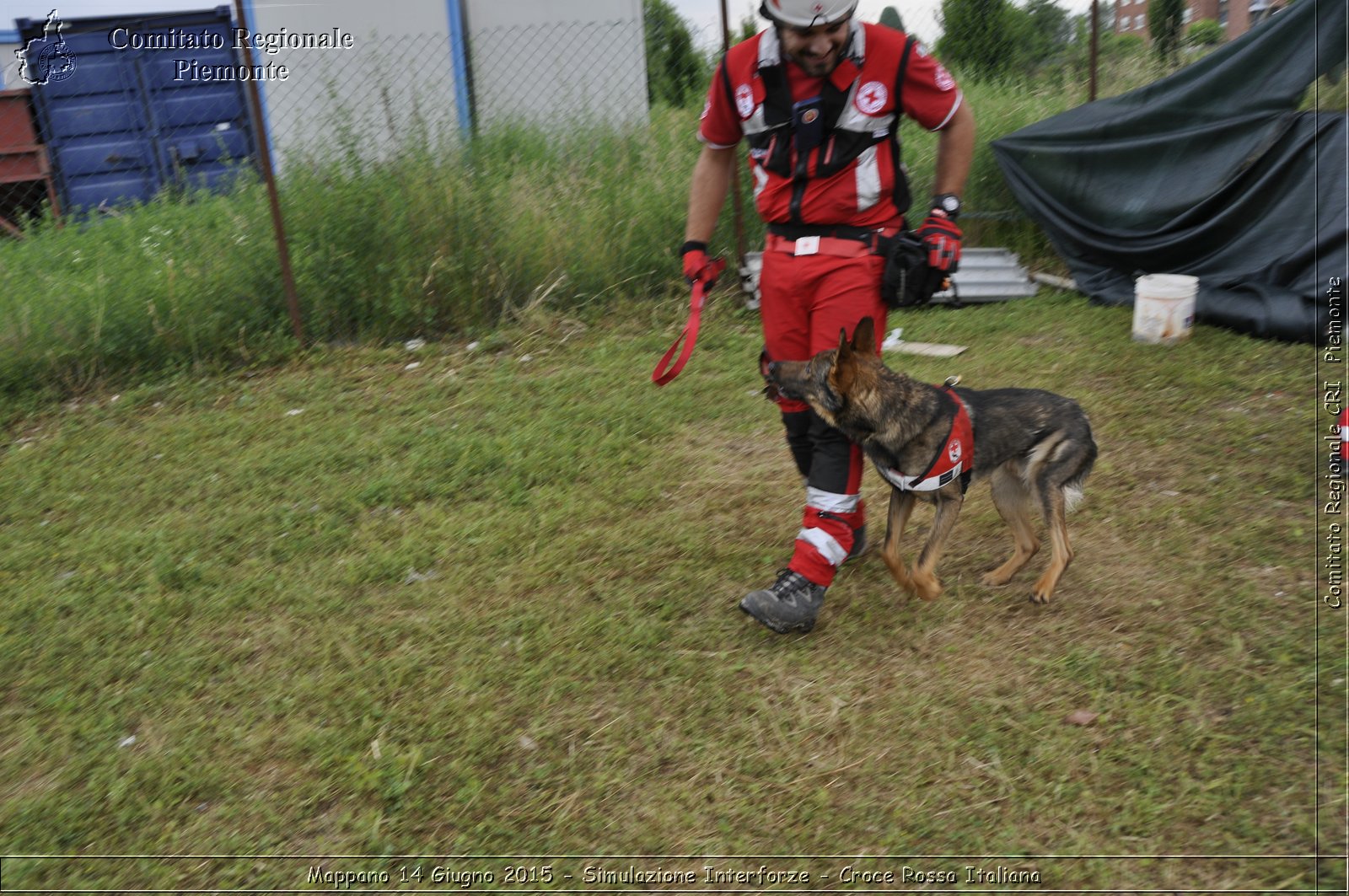 Mappano 14 Giugno 2015 - Simulazione Interforze - Croce Rossa Italiana- Comitato Regionale del Piemonte