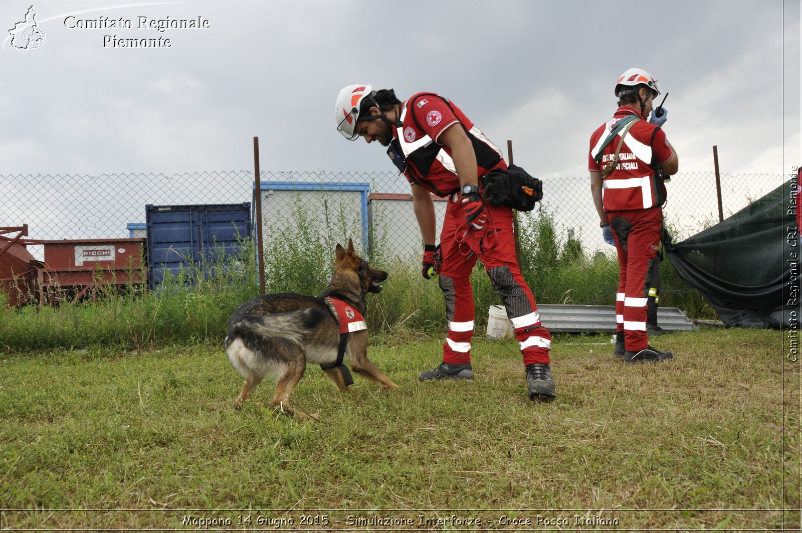 Mappano 14 Giugno 2015 - Simulazione Interforze - Croce Rossa Italiana- Comitato Regionale del Piemonte