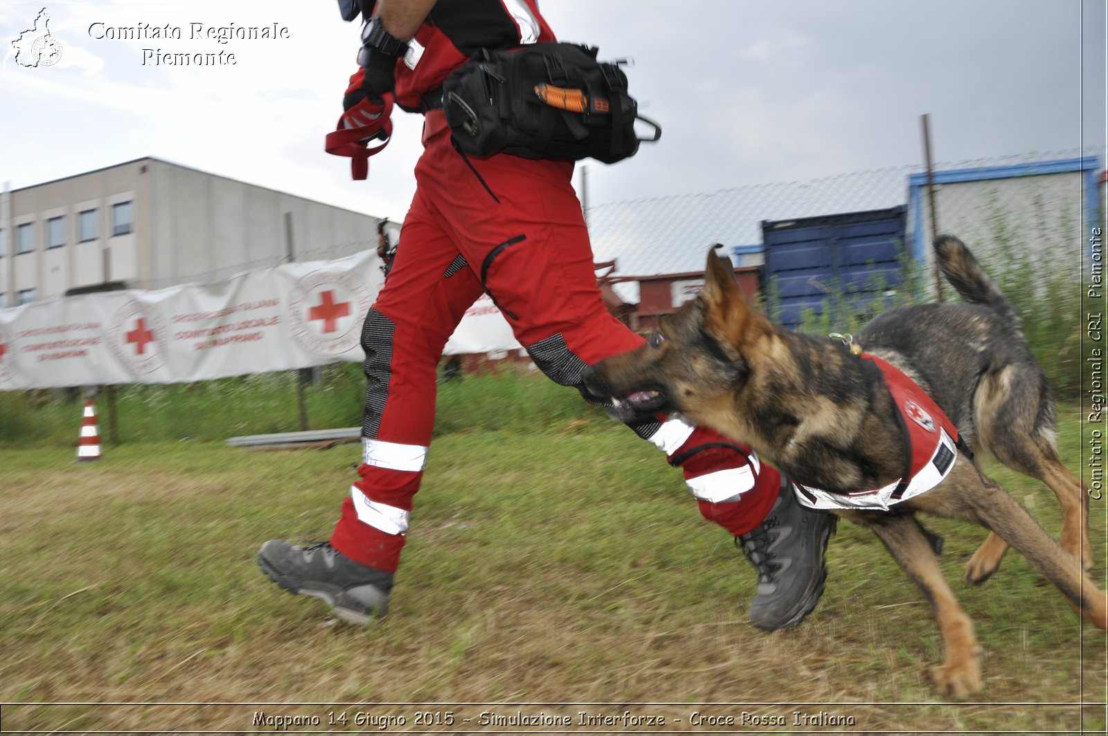 Mappano 14 Giugno 2015 - Simulazione Interforze - Croce Rossa Italiana- Comitato Regionale del Piemonte