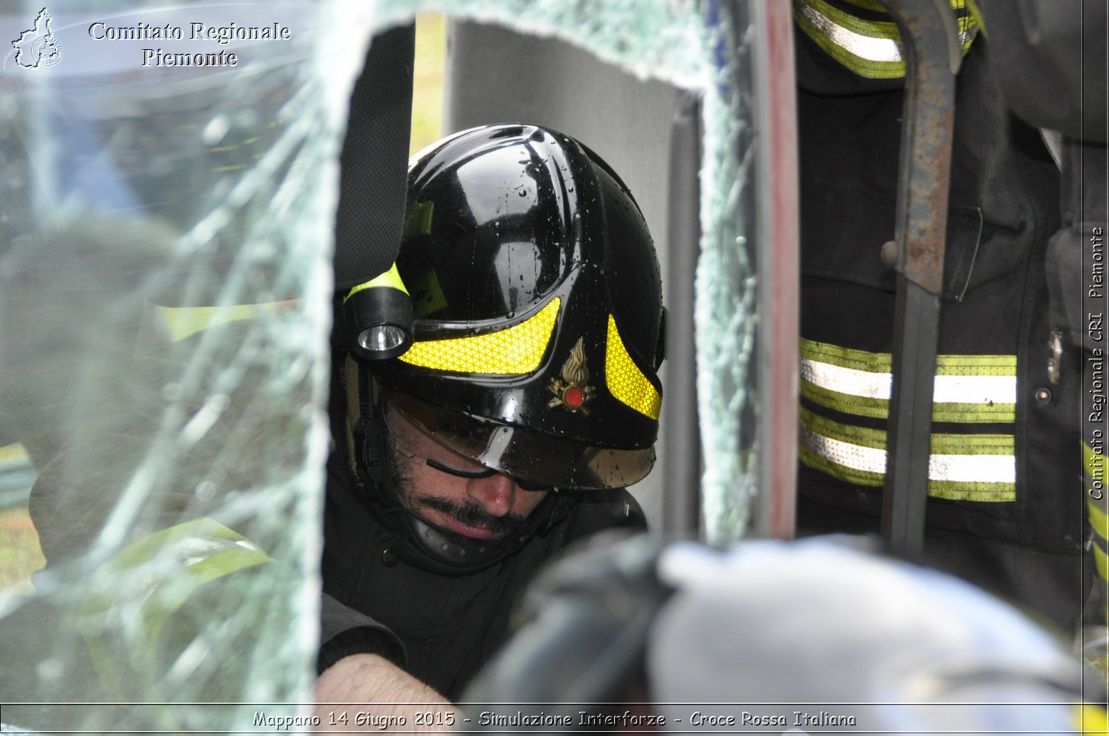 Mappano 14 Giugno 2015 - Simulazione Interforze - Croce Rossa Italiana- Comitato Regionale del Piemonte