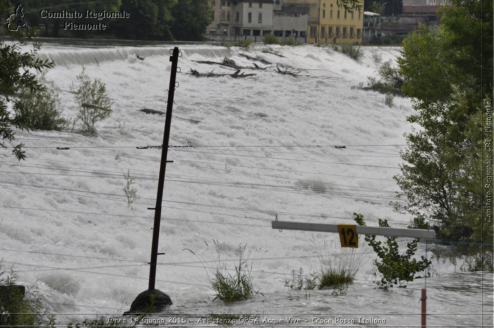 Ivrea 14 Giugno 2015 - Assistenza OPSA Acque Vive - Croce Rossa Italiana- Comitato Regionale del Piemonte