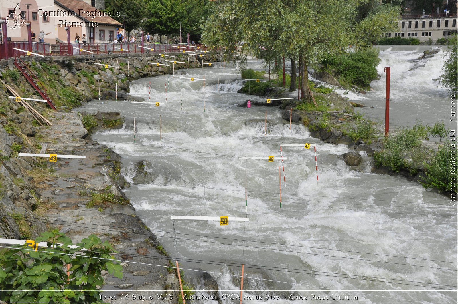 Ivrea 14 Giugno 2015 - Assistenza OPSA Acque Vive - Croce Rossa Italiana- Comitato Regionale del Piemonte