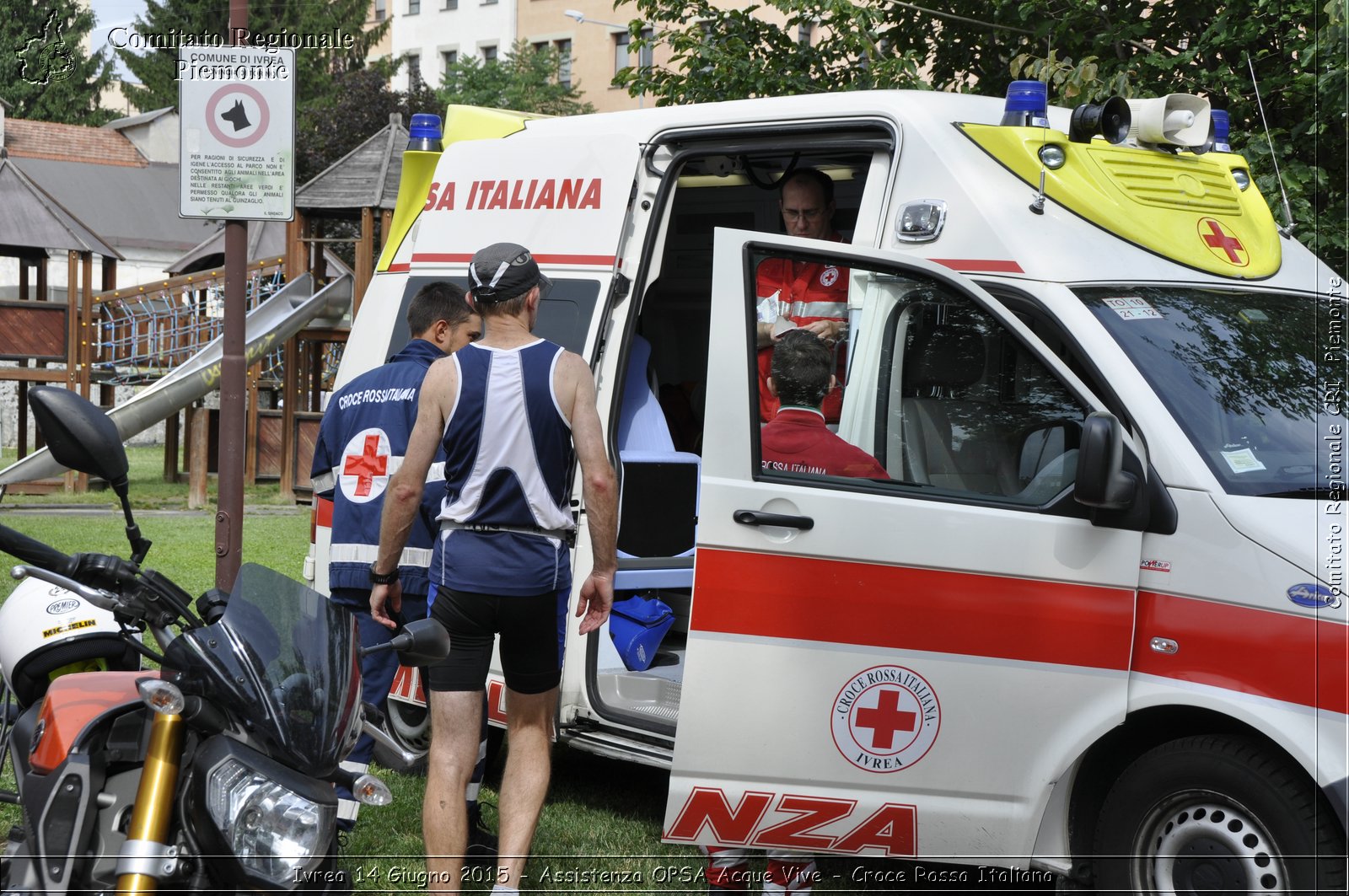 Ivrea 14 Giugno 2015 - Assistenza OPSA Acque Vive - Croce Rossa Italiana- Comitato Regionale del Piemonte