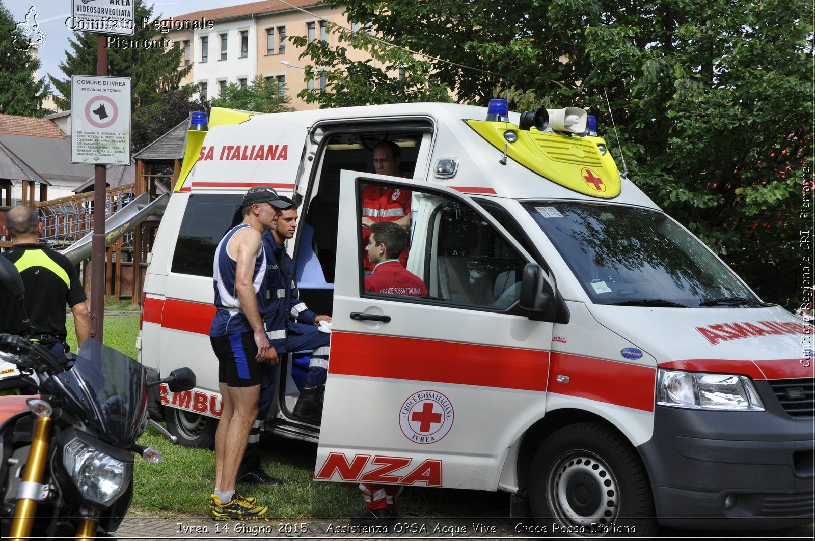 Ivrea 14 Giugno 2015 - Assistenza OPSA Acque Vive - Croce Rossa Italiana- Comitato Regionale del Piemonte