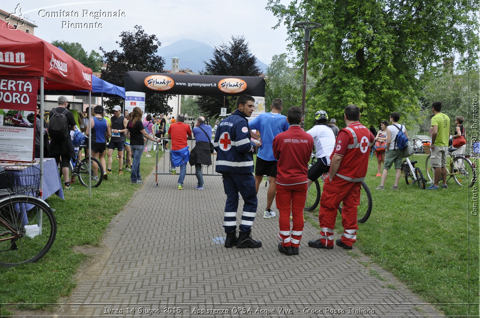 Ivrea 14 Giugno 2015 - Assistenza OPSA Acque Vive - Croce Rossa Italiana- Comitato Regionale del Piemonte