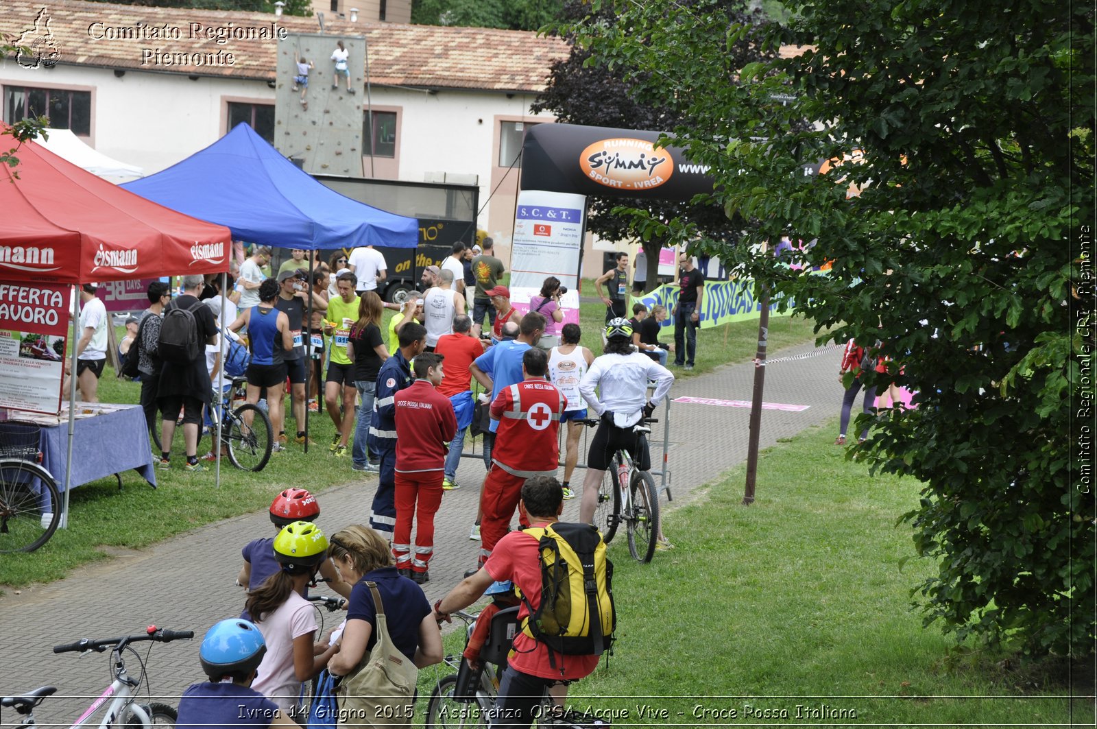 Ivrea 14 Giugno 2015 - Assistenza OPSA Acque Vive - Croce Rossa Italiana- Comitato Regionale del Piemonte