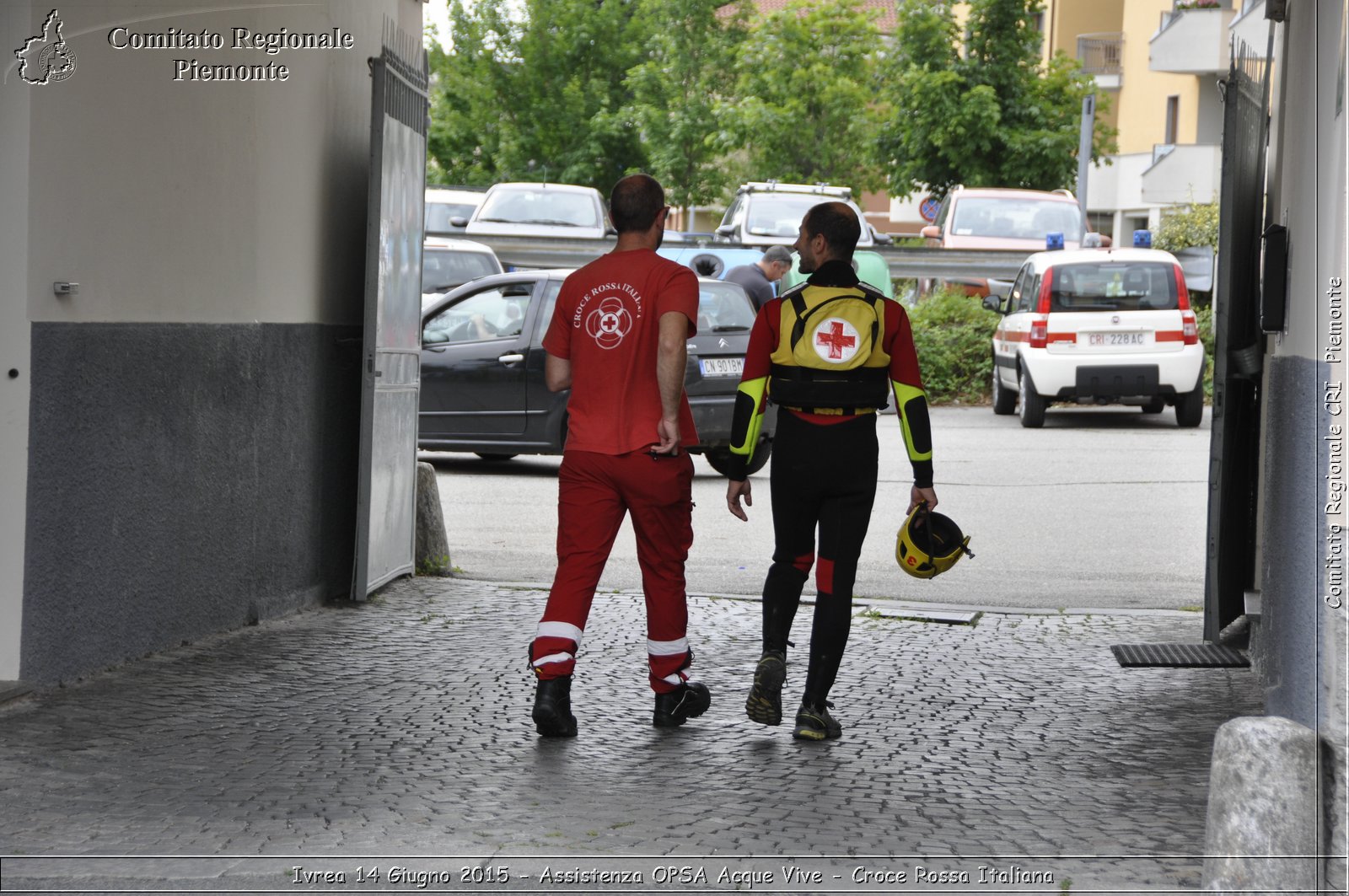 Ivrea 14 Giugno 2015 - Assistenza OPSA Acque Vive - Croce Rossa Italiana- Comitato Regionale del Piemonte