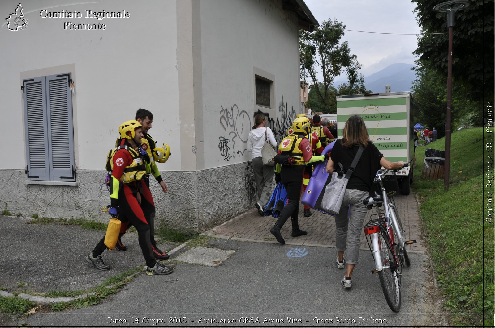 Ivrea 14 Giugno 2015 - Assistenza OPSA Acque Vive - Croce Rossa Italiana- Comitato Regionale del Piemonte