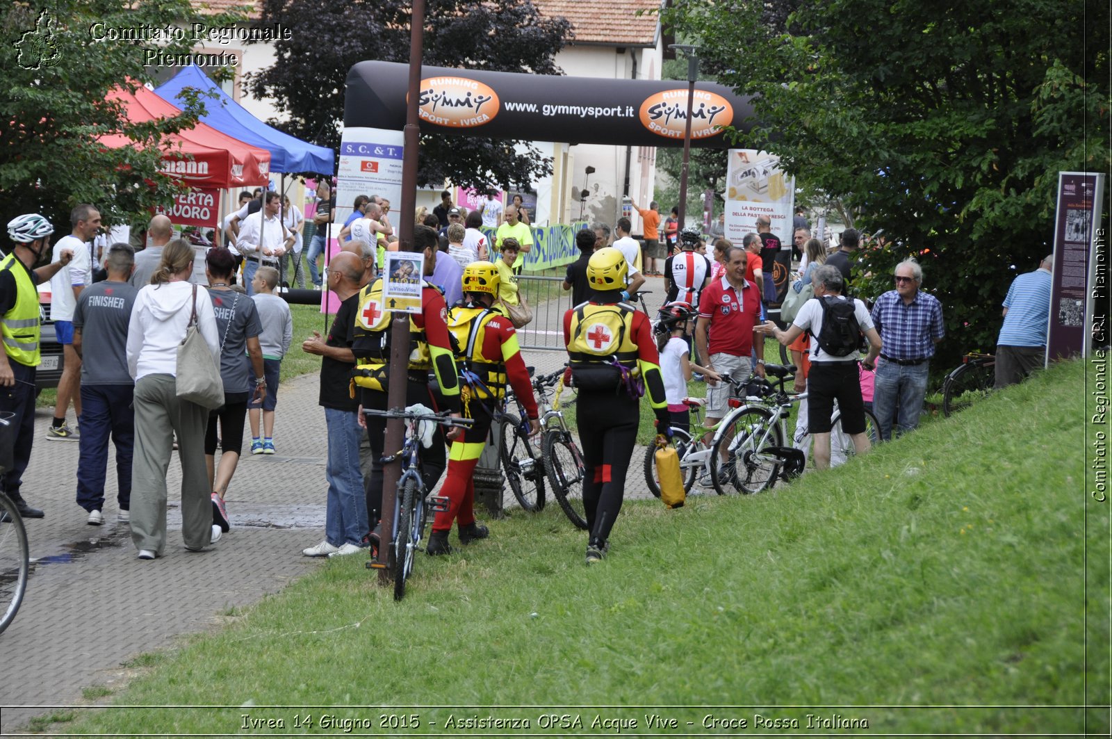 Ivrea 14 Giugno 2015 - Assistenza OPSA Acque Vive - Croce Rossa Italiana- Comitato Regionale del Piemonte