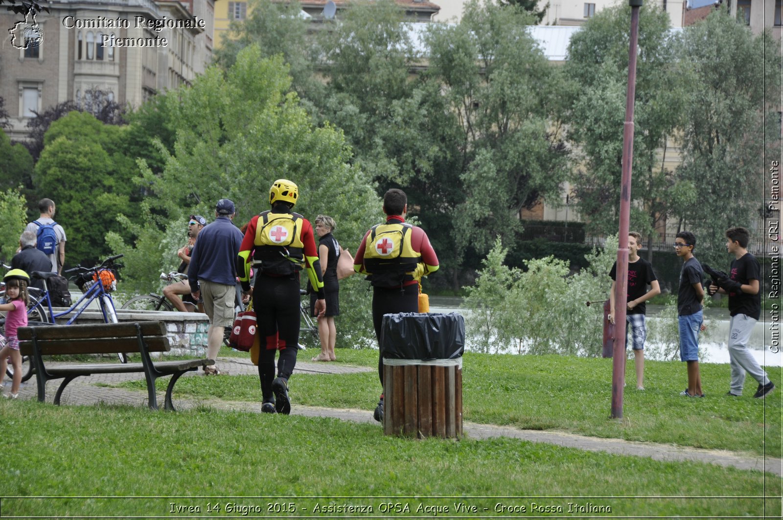 Ivrea 14 Giugno 2015 - Assistenza OPSA Acque Vive - Croce Rossa Italiana- Comitato Regionale del Piemonte