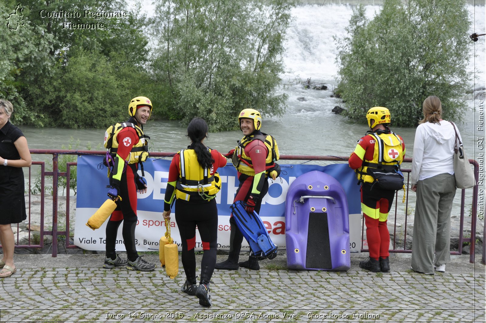 Ivrea 14 Giugno 2015 - Assistenza OPSA Acque Vive - Croce Rossa Italiana- Comitato Regionale del Piemonte