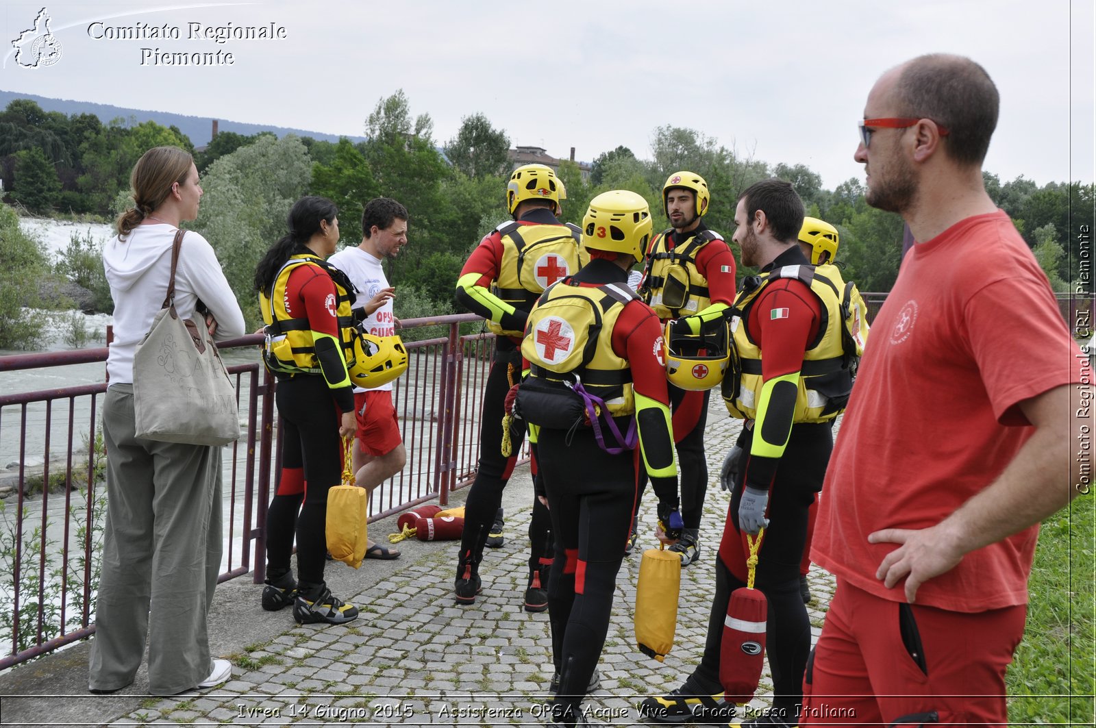 Ivrea 14 Giugno 2015 - Assistenza OPSA Acque Vive - Croce Rossa Italiana- Comitato Regionale del Piemonte