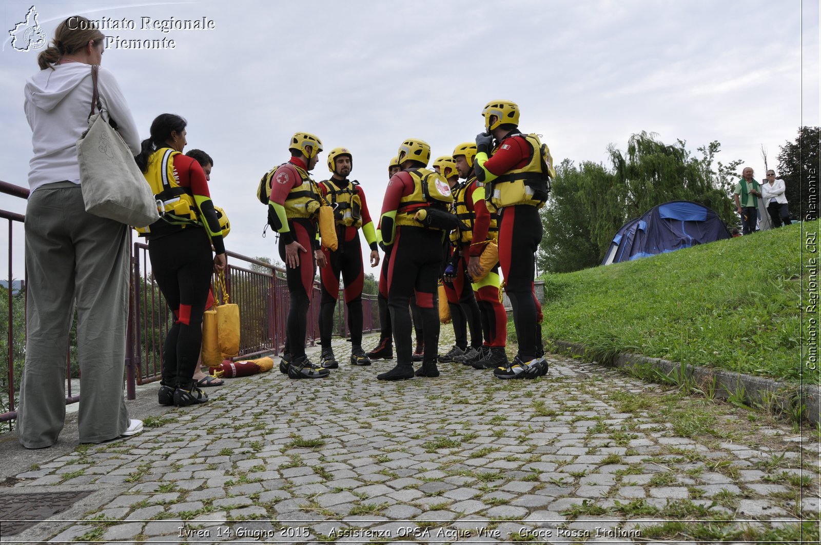 Ivrea 14 Giugno 2015 - Assistenza OPSA Acque Vive - Croce Rossa Italiana- Comitato Regionale del Piemonte