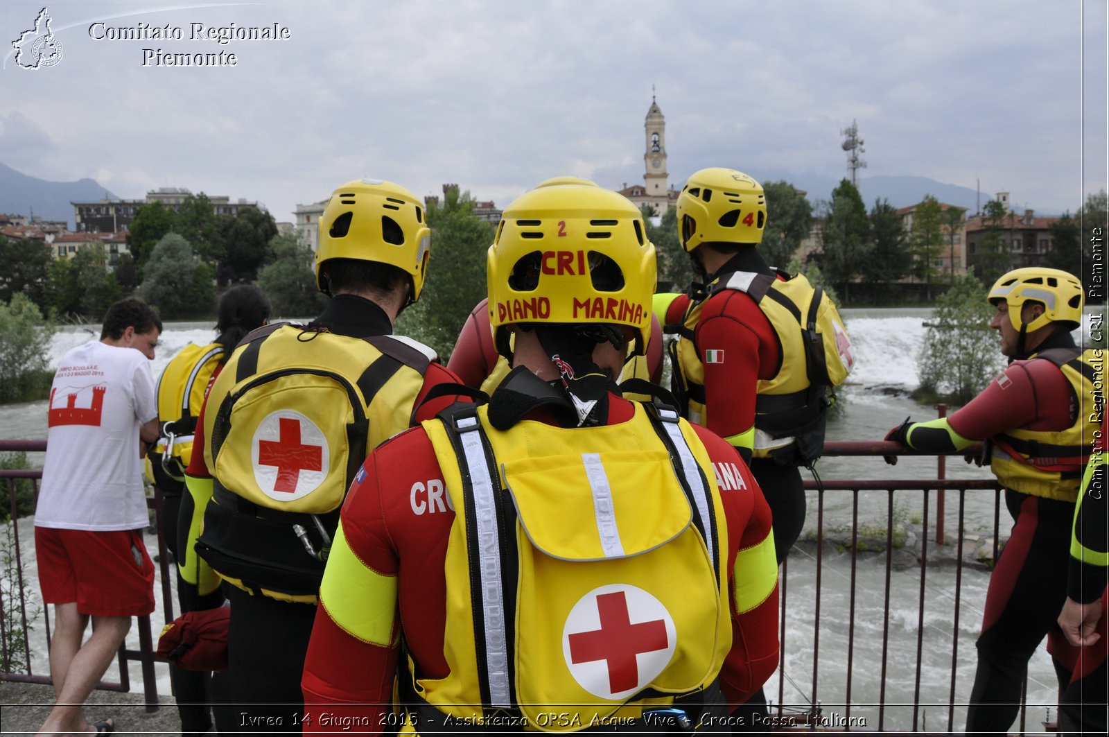 Ivrea 14 Giugno 2015 - Assistenza OPSA Acque Vive - Croce Rossa Italiana- Comitato Regionale del Piemonte