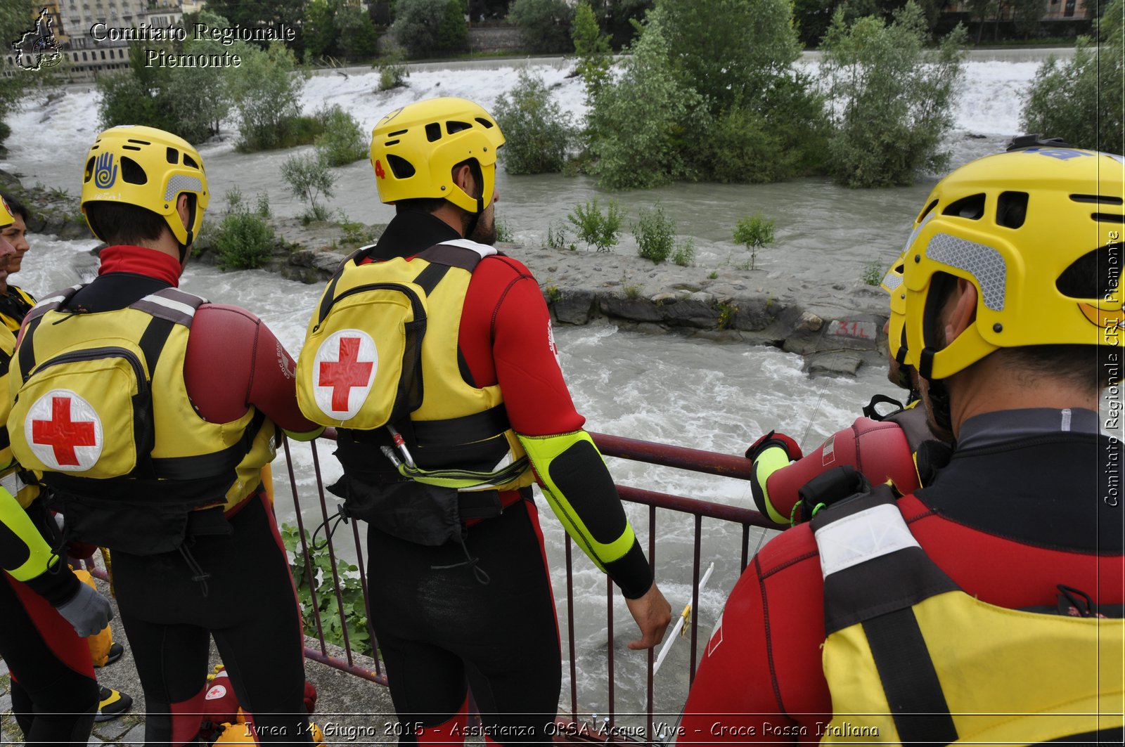 Ivrea 14 Giugno 2015 - Assistenza OPSA Acque Vive - Croce Rossa Italiana- Comitato Regionale del Piemonte