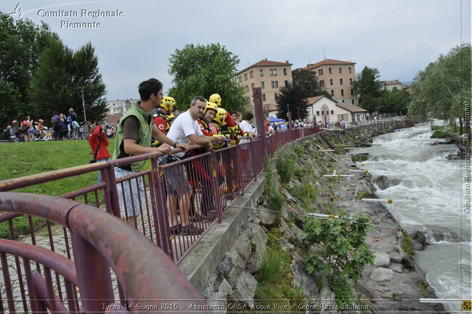 Ivrea 14 Giugno 2015 - Assistenza OPSA Acque Vive - Croce Rossa Italiana- Comitato Regionale del Piemonte