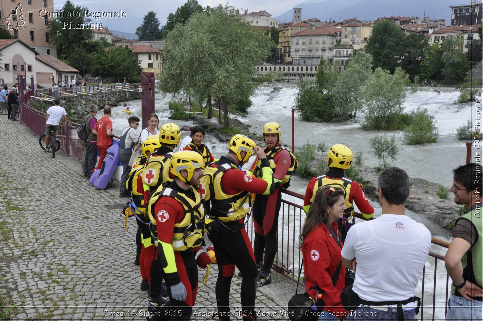 Ivrea 14 Giugno 2015 - Assistenza OPSA Acque Vive - Croce Rossa Italiana- Comitato Regionale del Piemonte