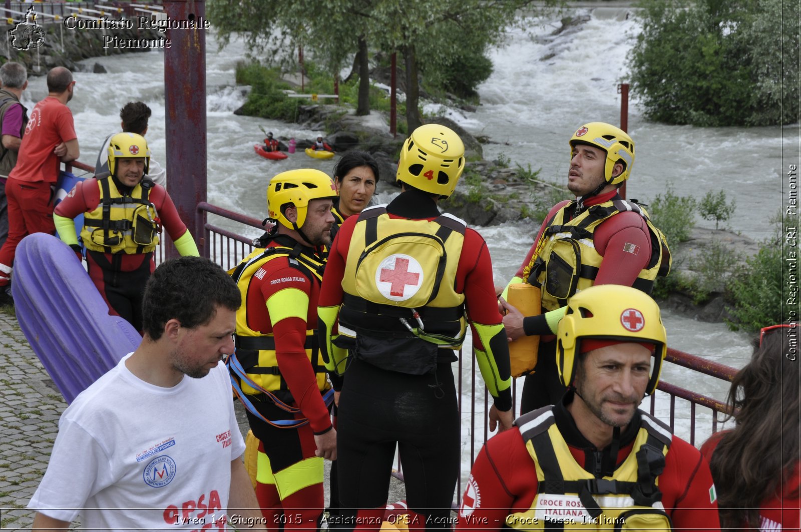 Ivrea 14 Giugno 2015 - Assistenza OPSA Acque Vive - Croce Rossa Italiana- Comitato Regionale del Piemonte