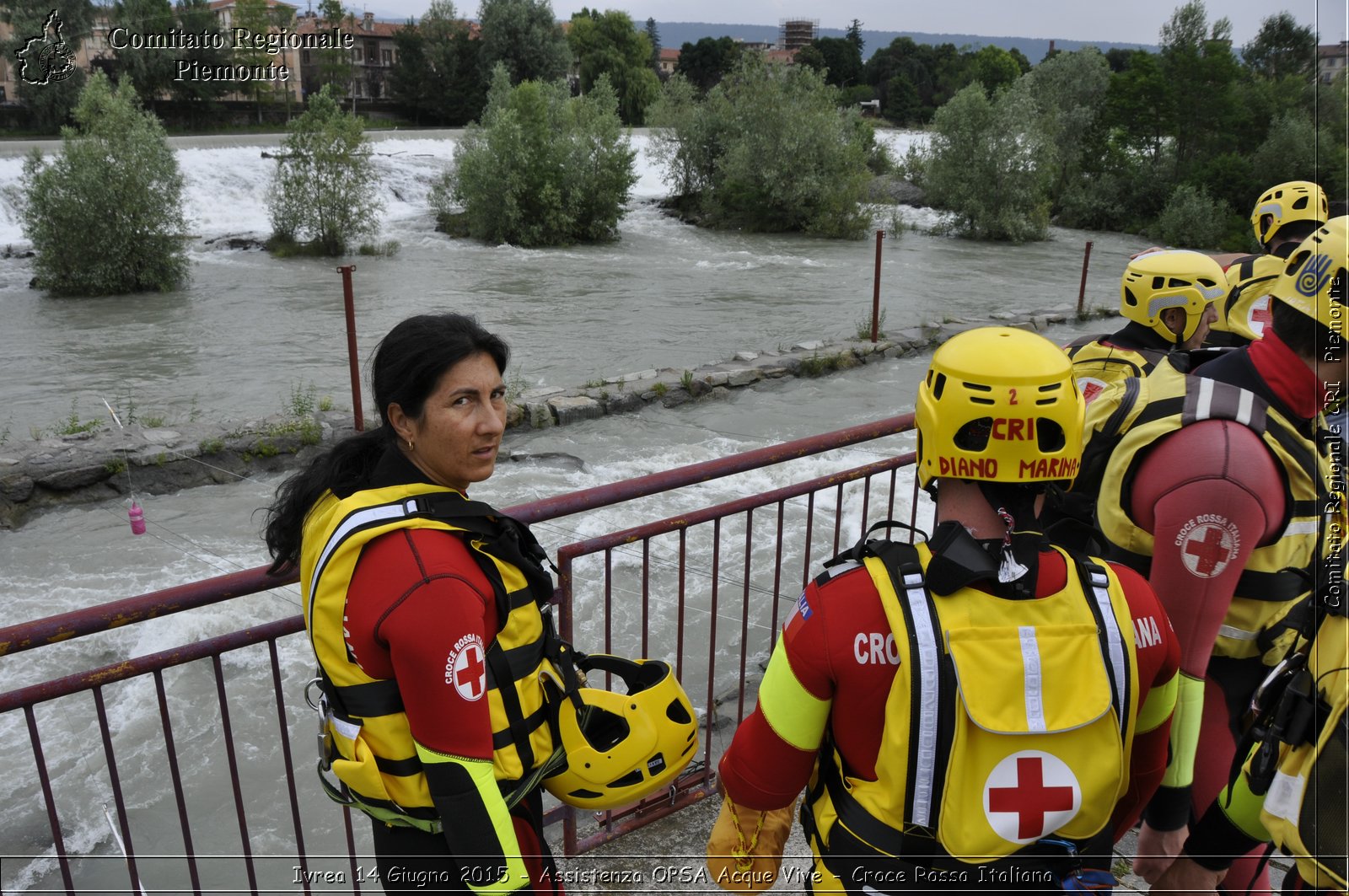 Ivrea 14 Giugno 2015 - Assistenza OPSA Acque Vive - Croce Rossa Italiana- Comitato Regionale del Piemonte